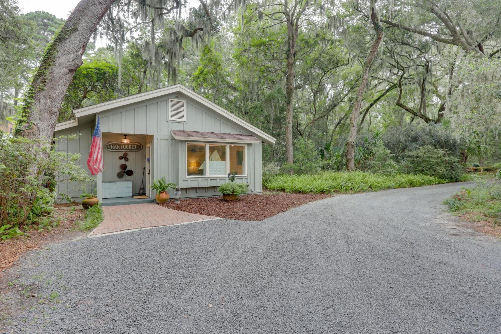 Nantucket Hide-Away Cottage On Saint Marys River! Fernandina Beach Dış mekan fotoğraf