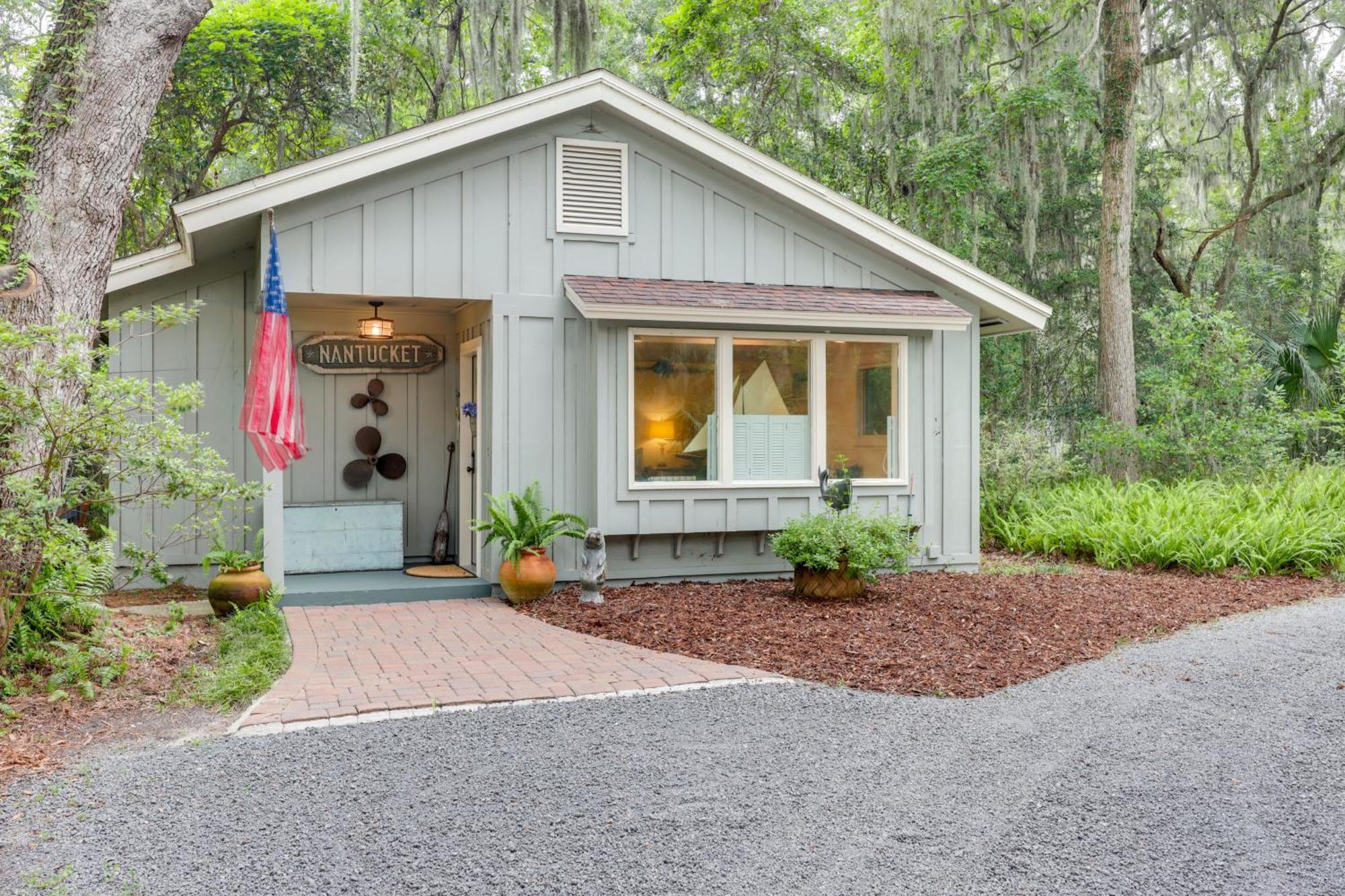 Nantucket Hide-Away Cottage On Saint Marys River! Fernandina Beach Dış mekan fotoğraf