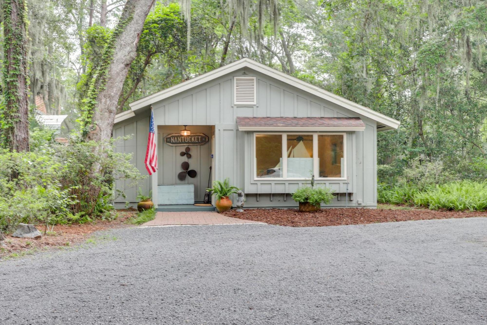 Nantucket Hide-Away Cottage On Saint Marys River! Fernandina Beach Dış mekan fotoğraf